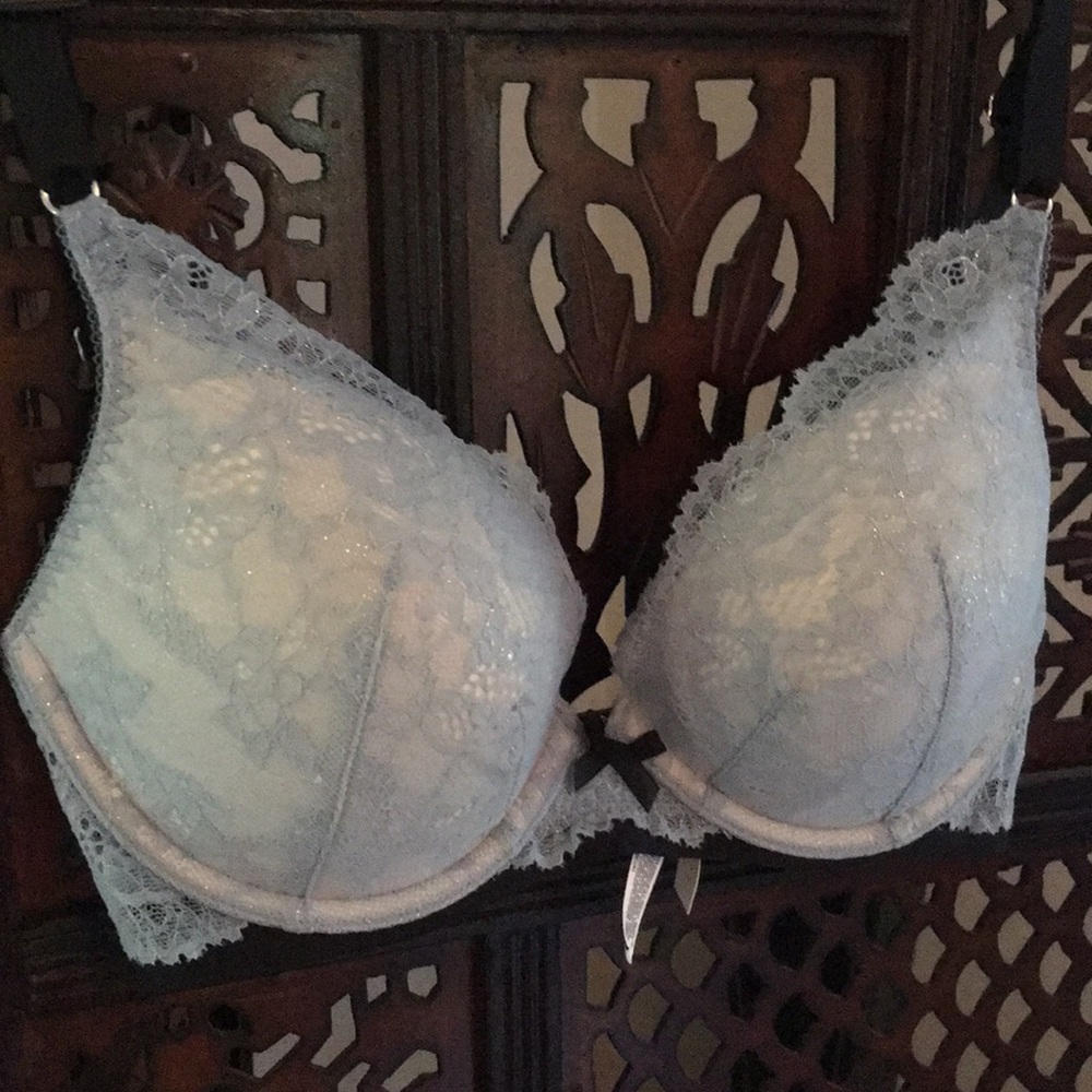 NWT Dream Angels Baby Blue With Black